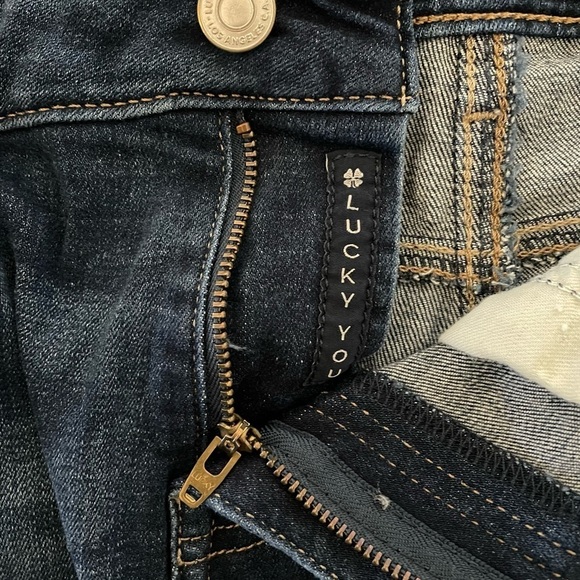 Lucky Brand The Bermuda Shorts Raw Hem Size 6/28 - Picture 6 of 10